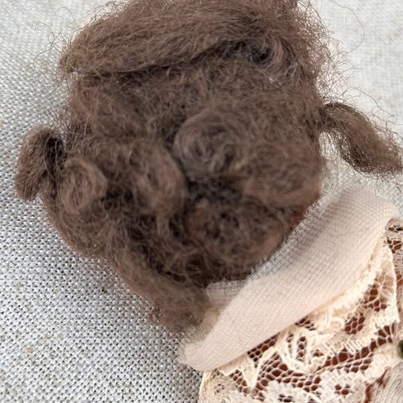 2 Vintage Celluloid Sleepy Eye Ethnic Dolls - Native American - African American - Picture 8 of 13